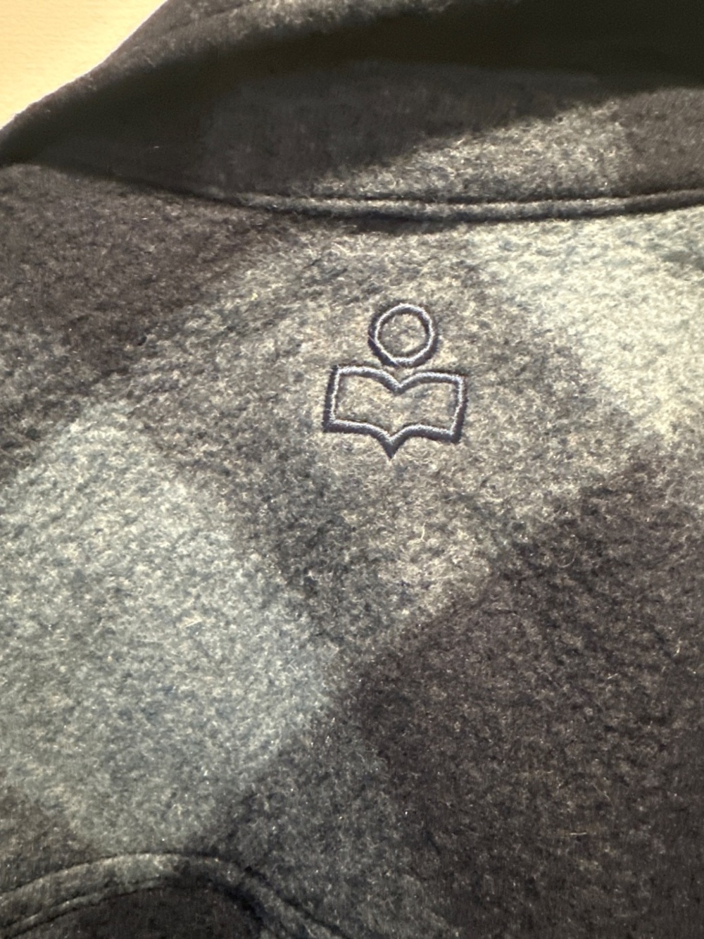 Isabel marant blue check coat - Picture 6 of 7